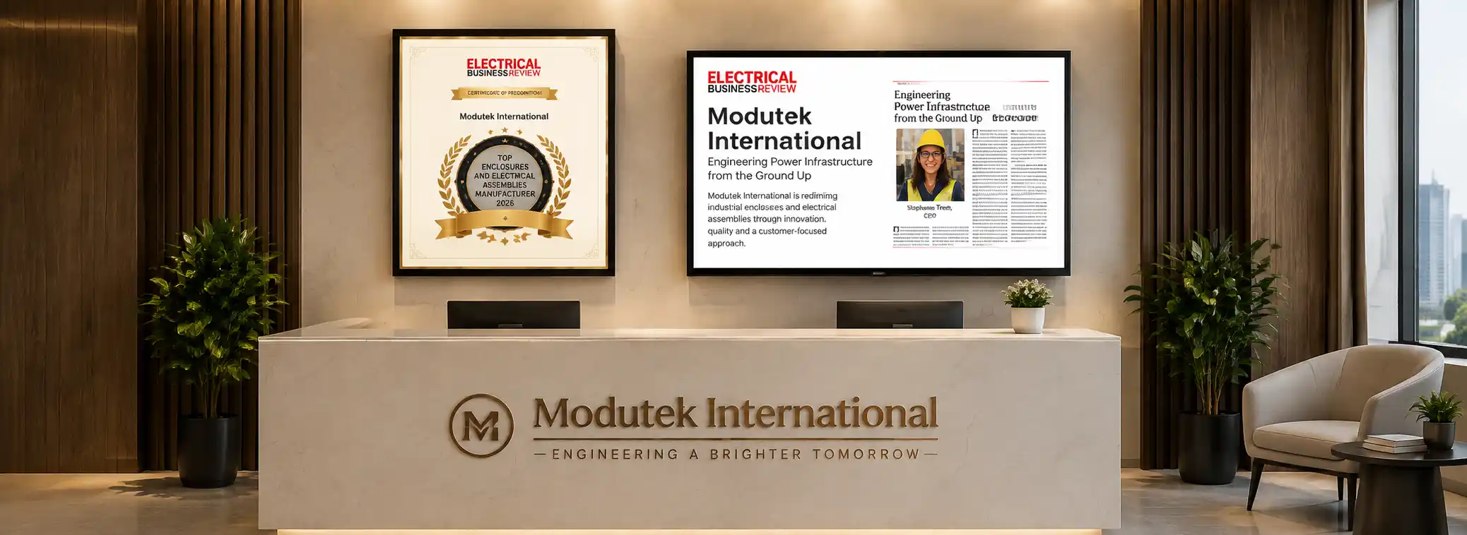RECEPTION WALL